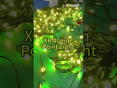 DC24V 50mm RGBW LED Point  Light  Amusement  Hotels Buildings